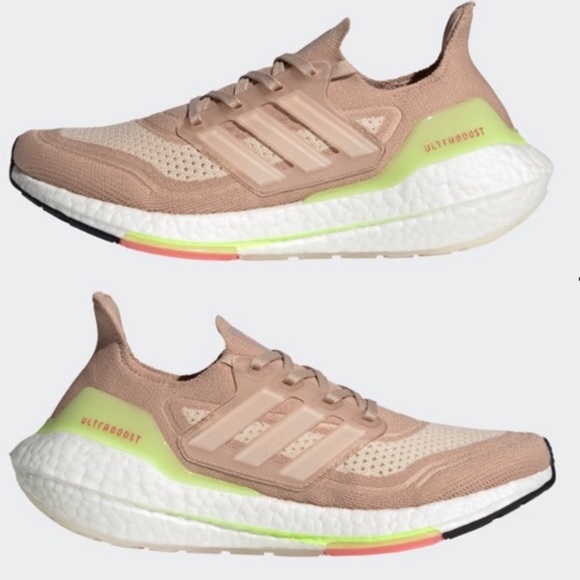 adidas UltraBOOST 21 Ash Pearl Halo Ivory - Picture 5 of 9